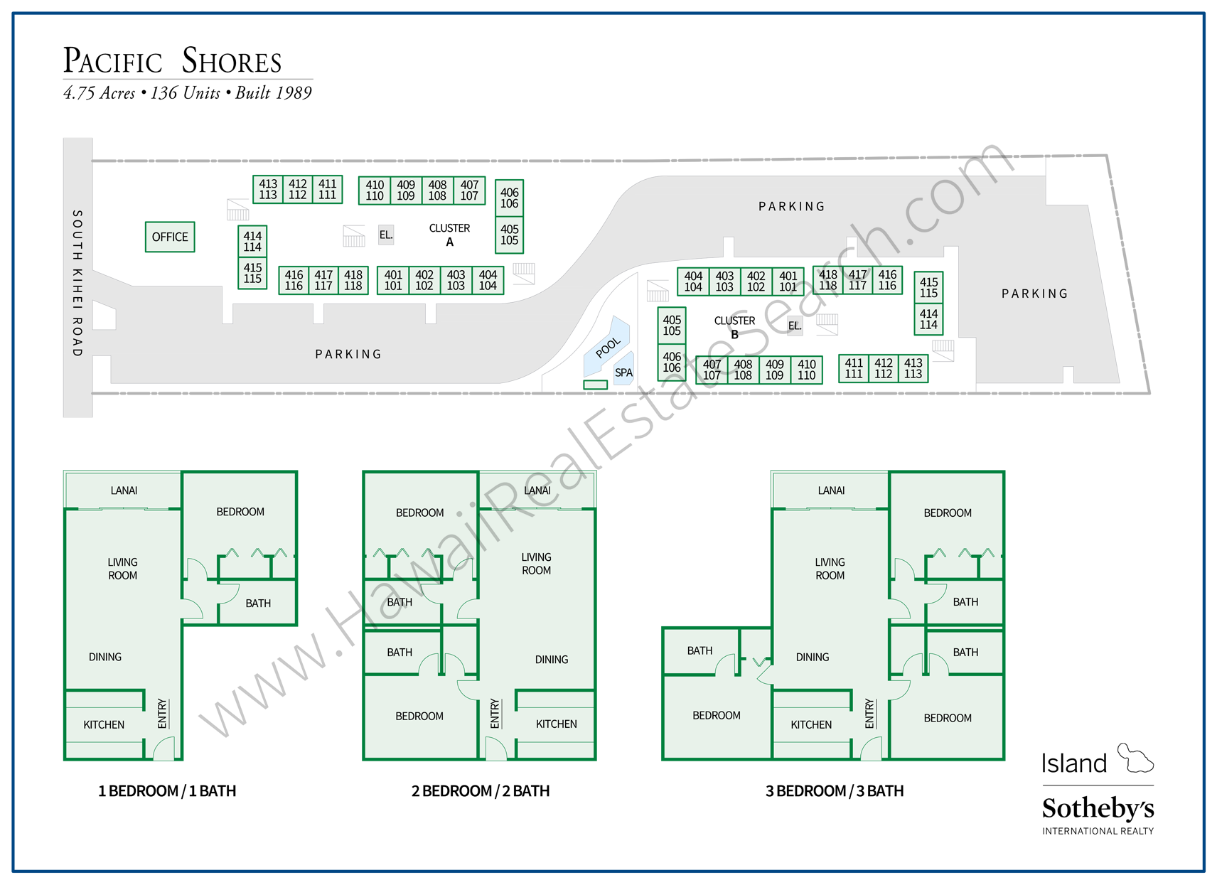 pacific shores map and floor plans